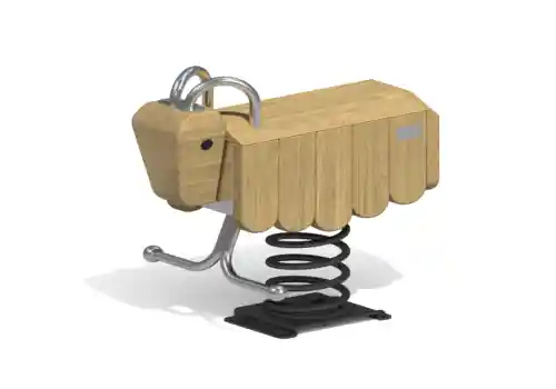 Качалка на пружине 