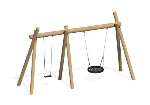 Качели двойные 