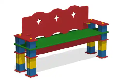 Скамья детская