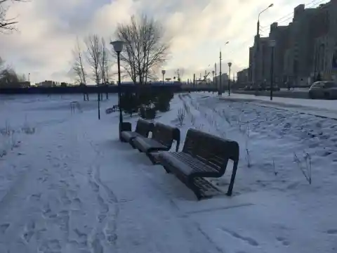 Скамья со спинкой 