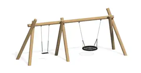 Качели двойные 