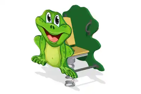 Качалка на пружине 