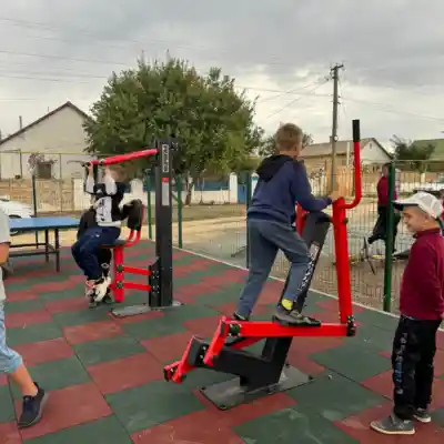 Игровая площадка в селе Великое Сакского района