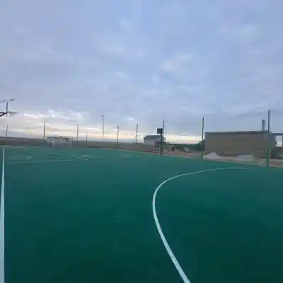 Стадион в селе Суворовское Сакского района