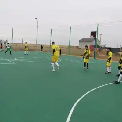 Стадион в селе Суворовское Сакского района