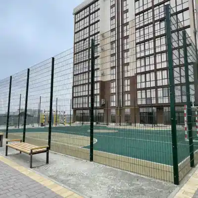 Комплекс монтажных работ по установке детского игрового, спортивного оборудования и ограждения  ЖК «Грэсовский» г. Симферополь