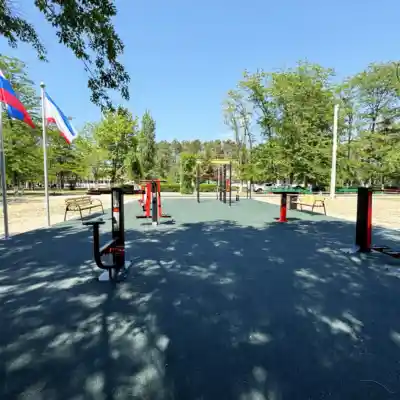 Спортивная площадка в пос. Песчаное, Бахчисарайский район